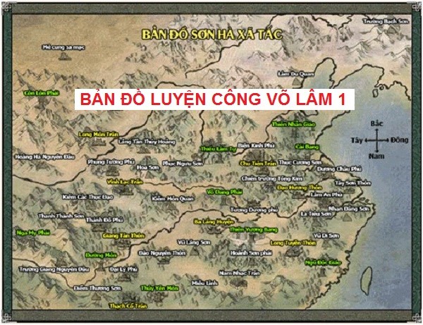 bản đồ luyện công võ lâm 1