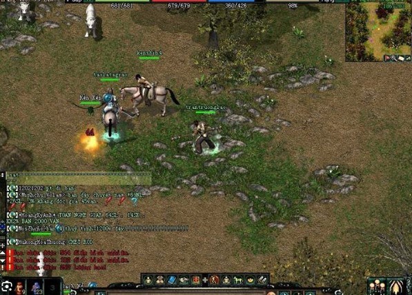 Map train 2x (cấp 20 đến 29) võ lâm 1